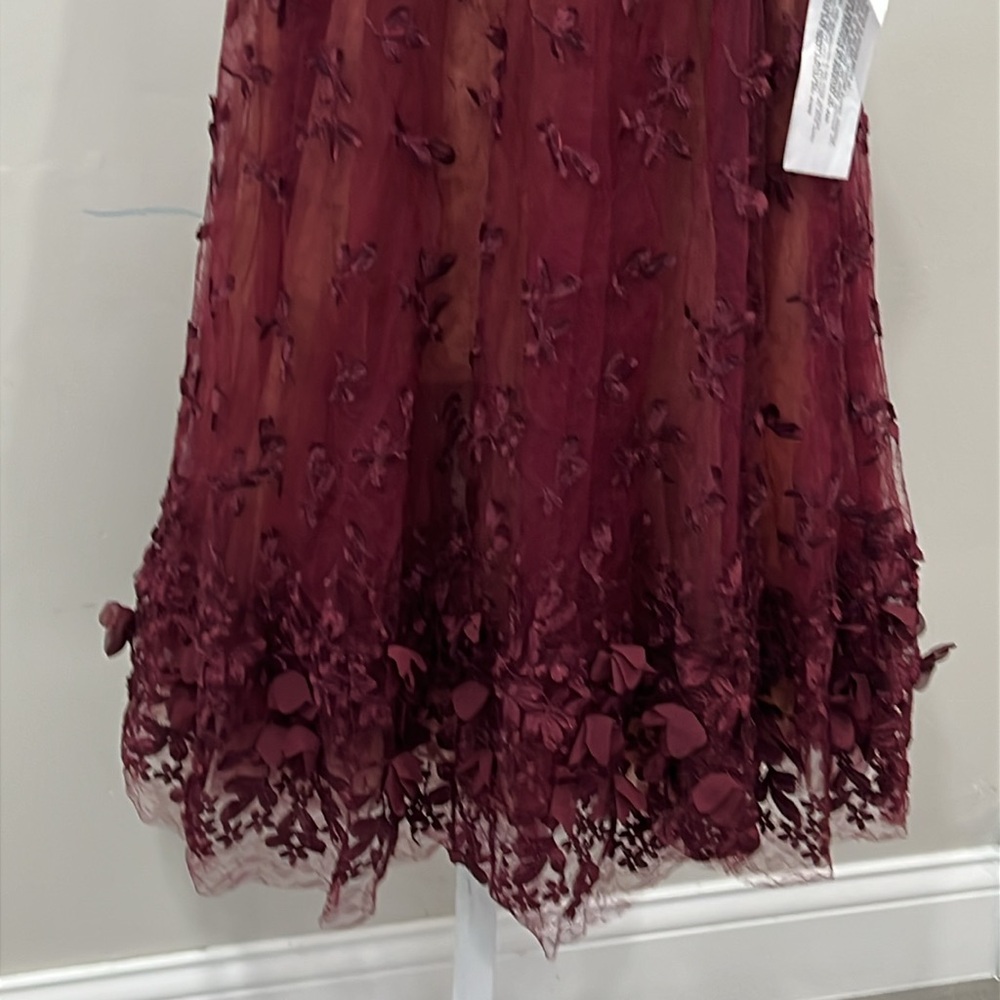 DRESS THE POPULATION Kailyn Dress gown midi - Picture 4 of 11